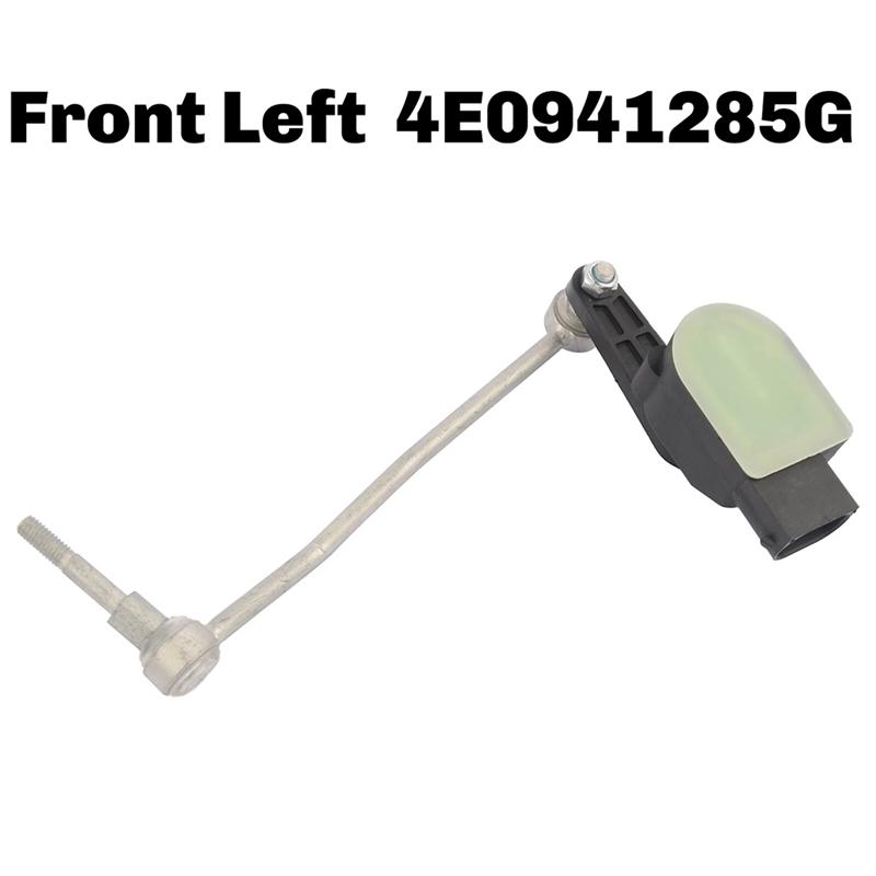 4E0941285G Front Suspension Level Sensor Left Drive Side For  A8 Quattro S8 Sedan 2004-2010 4E0941285E