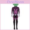 Costume Cosplay Teen Titans in Tessuto di Poliestere per Spettacoli Teatrali per Bambini e Adolescenti