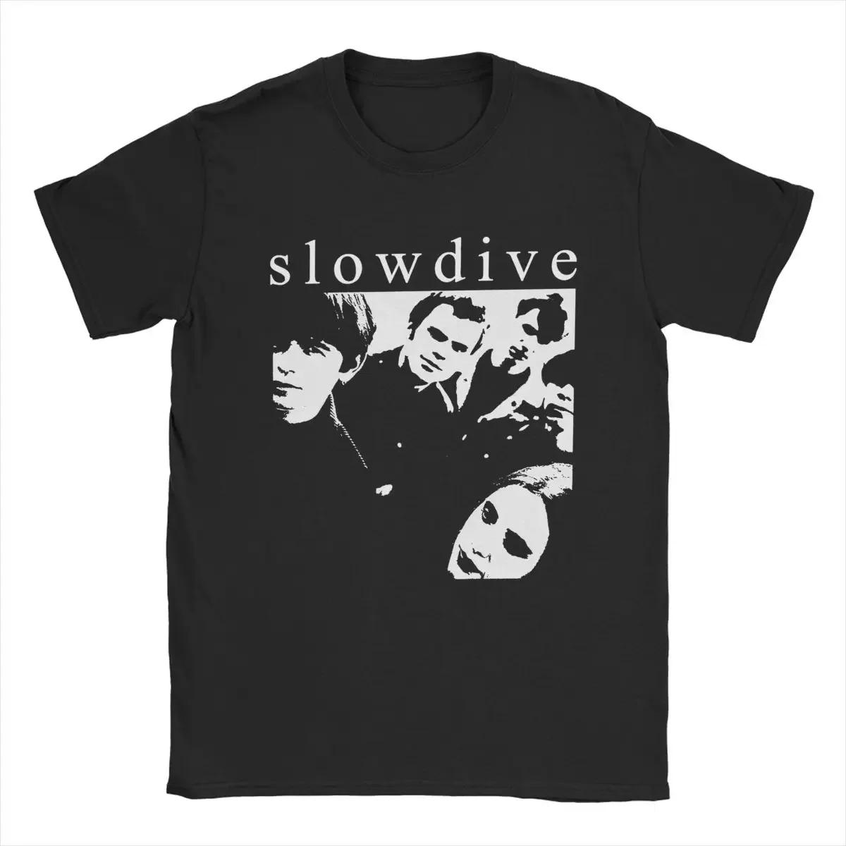 

Men s T-Shirt Slowdive Photo Vintage Pure Cotton Tees Short Sleeve T Shirts Round Collar Clothes Original#Color(1) XXXXXL чёрный