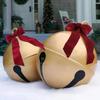 2025 Christmas PVC Inflatable Balls Xmas Tree Bell Shape Hang Decorated Balloon Balls for Patio Garden Wedding Decoration