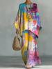 Y116 Summer Bohemian Paisley Printed Two-piece Set Large Size Casual Set