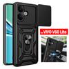 Armor Funda for VIVO V60 Lite Case Cover Slide Camera Protection Ring Holder Stand Shockproof Back Capa Funda