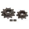 Carbon Steel Front Rear Gear Set 9 Teeth 11 Teeth Bicycle Gear Kit Gear Kit Set  for Motorized Bike