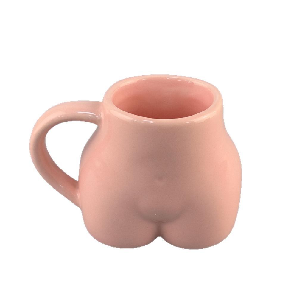 Creative Funny Body Art Medium Temperature Ceramic Coffee Cup High-looking Afternoon Tea Cup Household Mark