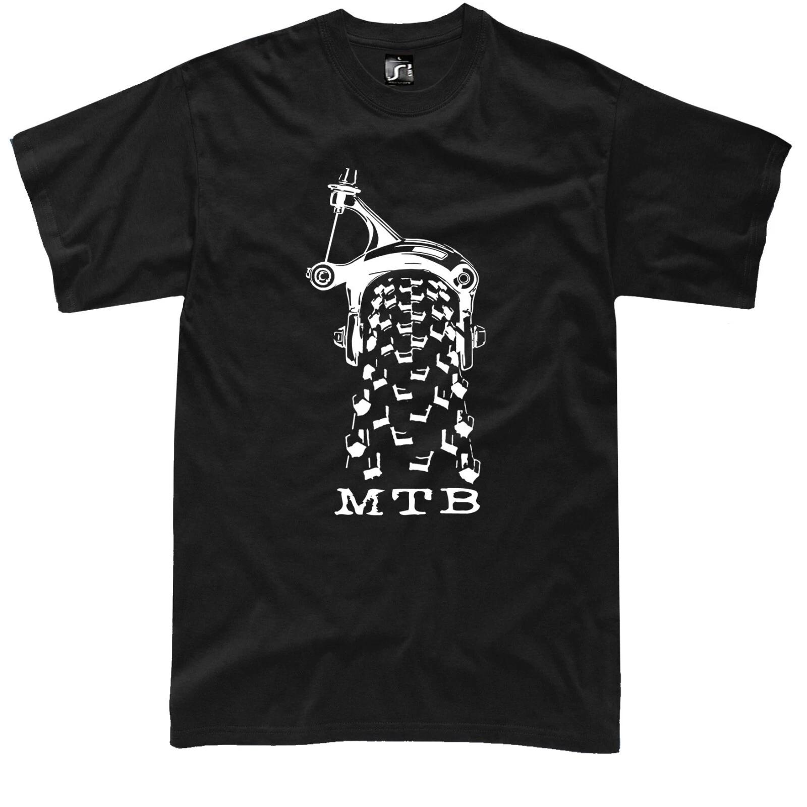 MTB T-Shirt Mountain Bike Bicycle Downhill Cycling Rider Track New Graphic Tee S