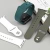 Silicone Watch Band 44mm 40mm 38mm 42mm Sport Loop Bracelet Waterproof Watchband iWatch Series 6 SE 5 4 3
