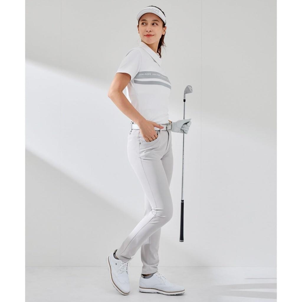 Golf Pants Body Shell Skinny Pants Navy [June Andrope] [UV Protection] [Water Repellent] [Transparent] [Stretch] Women's (40)