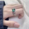 VENTFILLE 925 Sterling Silver Moon Tassel Opening Female Fashion Ins Ring Dropship Wholesale