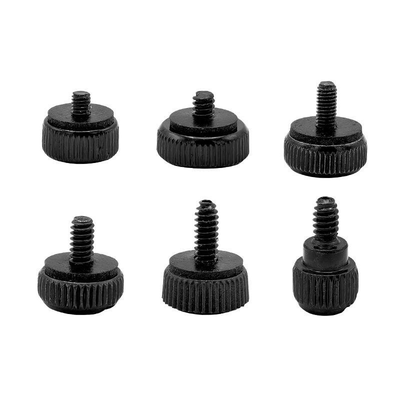 Hand-Tightened Screws with Washers for Transparent Acrylic Computer Case Side Panel