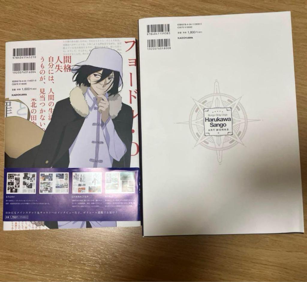[USED] Bungo Stray Dogs Art Book Complete Reader Original price: approx. 4,000 yen