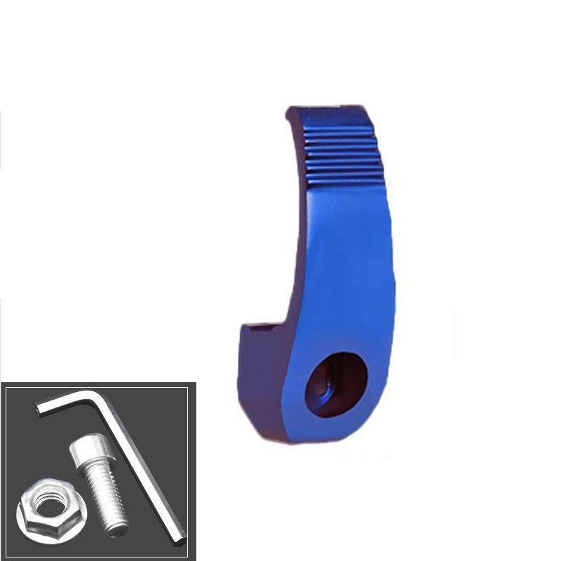 Universal Motorcycle Hook Aluminium Alloy Helmet Hook Single Hole Hook For Dirt Bike Electric Scooter Motorcycle