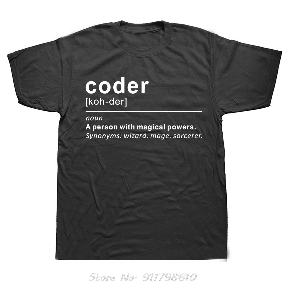 Stack Overflow Oversized T-shirt Programmer Barcode Men's Clothing Developer Cotton Tshirt Programming Software Fitness T Shirt
