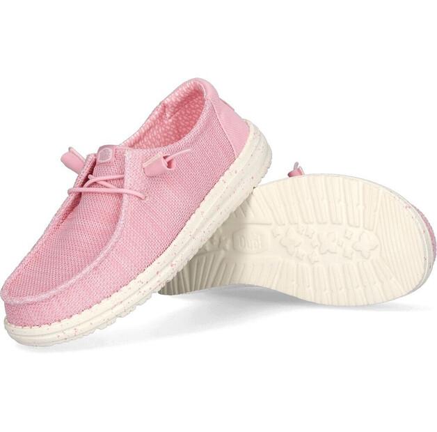 Женская обувь Dude Wendy stretch sox sneaker rosa белые