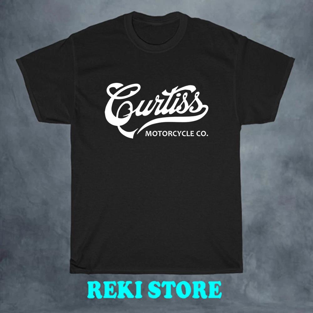 Curtiss Motorcycle Racing Men s Black Size S-5XL S
