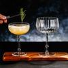 Cocktail Glass with Long Stem Champagne Martini Wine Glasses