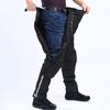 Pantalones Cortavientos para Motocicleta Pantalones de Moto Anticaída Equipo Térmico Pantalones Cortavientos Desmontables de Liberación Rápida