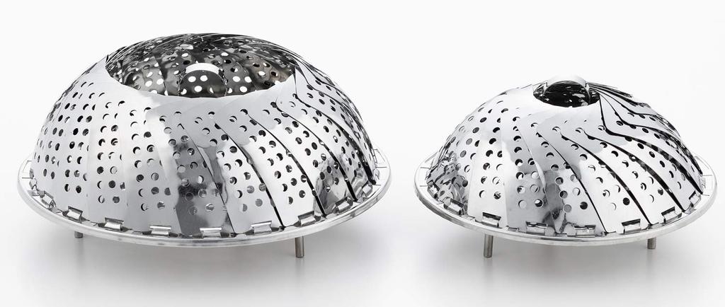 Yoshikawa Steamer for Compatible with Steaming Made in Stainless Steaming Cooking Iroha YJ2793 Pots, 18~28cm Pots, Plate, Japan, Steel, Cooking,