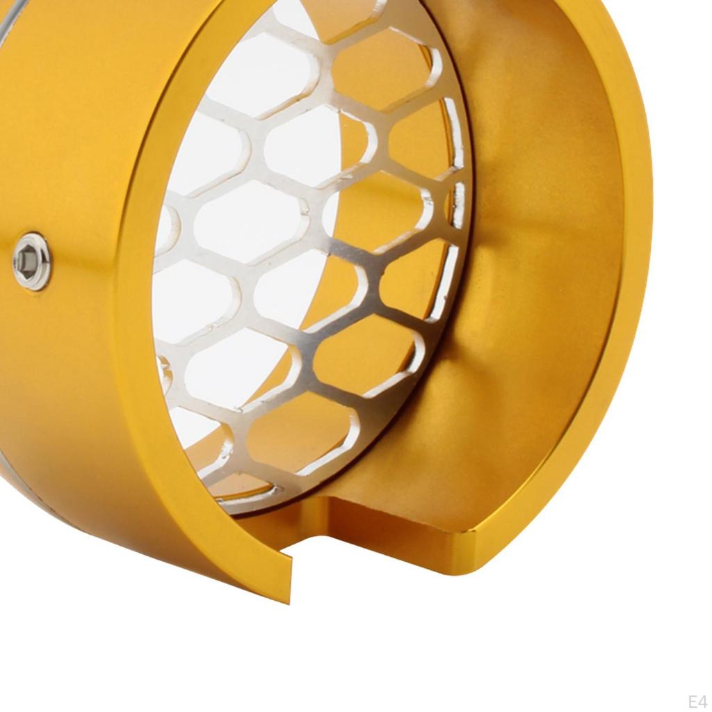 Scrambler Motorcycle Air Intake Filter Mesh Bell Mouth guard , Excellent Effect And Long