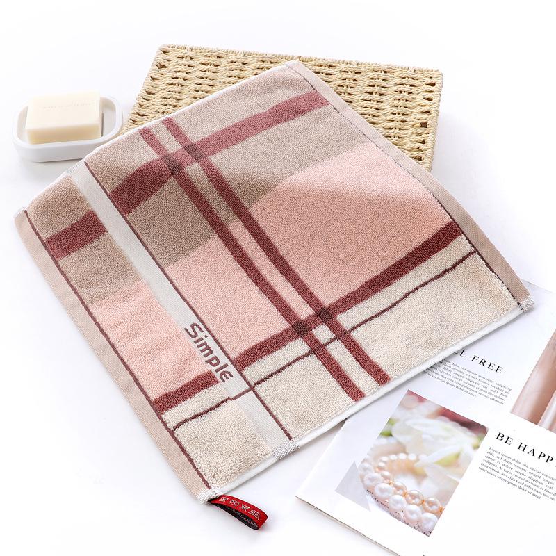 Cartoon Puppy Bear Quick-Drying Jacquard Hand Towel, 100% Cotton, 25x25 cm.
