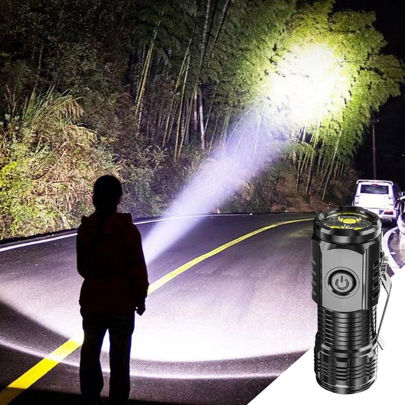 Multi-functional Small Flashlights Three Eyes Little Monsteres Super Bright Mini Portable Long-Range Powerful Flash Lights