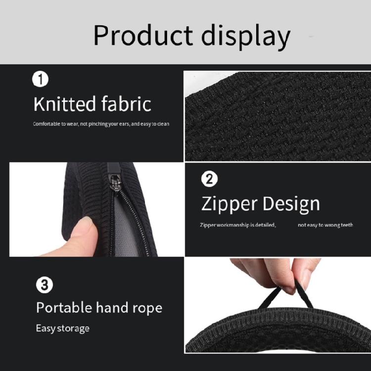 Protective Headband Cover for PX8PX7S2 Headphones Simple Installation Headbeam Zippered Covers Quick Installation