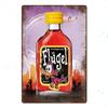Metal Tin Signs Flugel Drinking Wall Decoration Plaque Vintage Art Poster Iron Painting for Man Cave Home Cafe Garden Club Bar