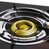 Fornello a gas da cucina per la casa Desktop Utensili da cucina da cucina Fornello a gas doppio semplice