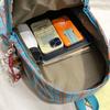 Schultasche Japanischer Ins-Stil Retro Karomuster Rucksack weiblich, Mittelschüler Schultasche einfach und vielseitig Reise Pendler Rucksack