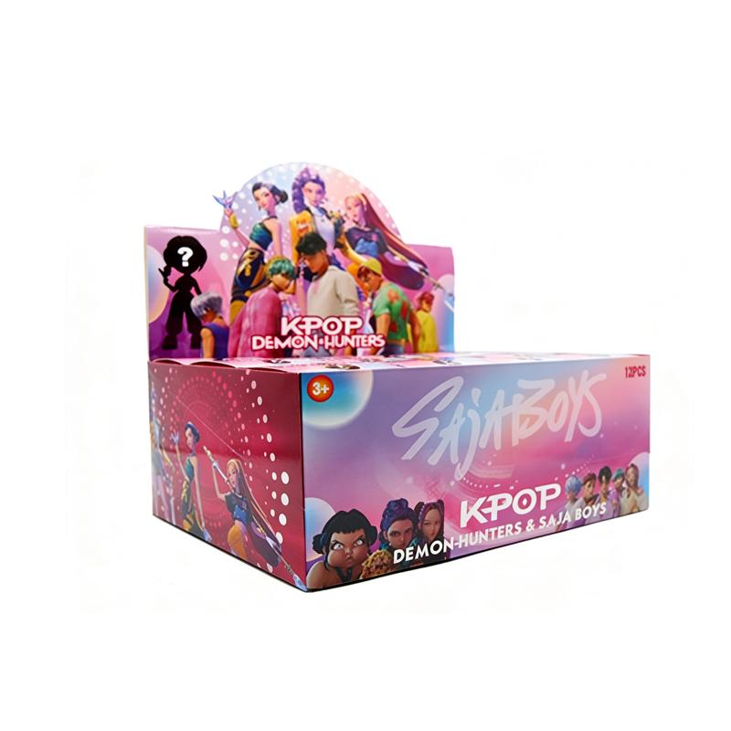 2026 KPop Dämonenjäger Blind Box HUNTRIX SAJA BOYS RUMI MIRA ZOEY Derpy Tiger Actionfigur Modell Puppe Spielzeug Mystery Dekoration Geschenk
