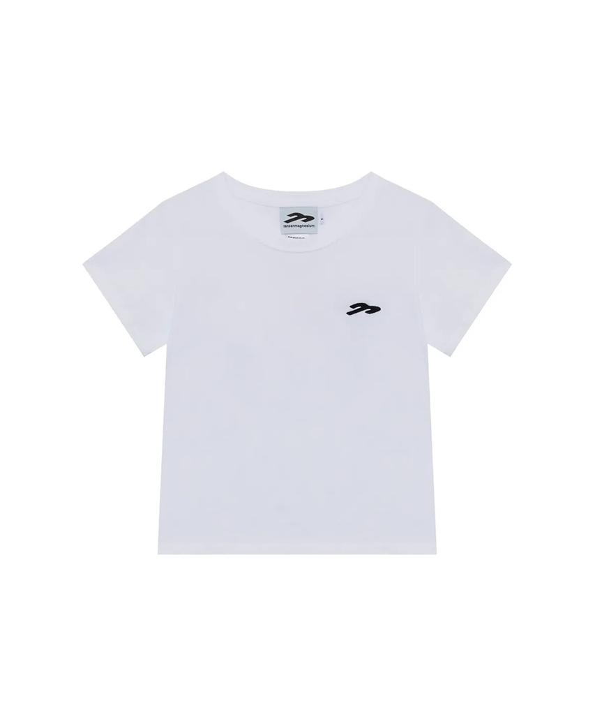 Tansanmageunesyum Horse Rabbit T-Shirt (White/Black)