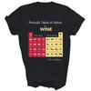 Periodická tabulka italského vína Unisex tričko Dárek
