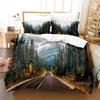 Natural Scenery Duvet Cover Set Forest Bedding Set Quilt Cover Queen Bed Luxury Comforter Bed Cover Set