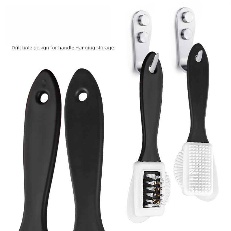 Suede Shoe Brush Suede Cleaning Brush Combing Imitation Leather Suede Upper Spray Matching Brush Can Be Used on Both Sides