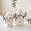 1PC Knitted Handmade Christmas Modern Simplicity Ornament Atmosphere Doll Desktop Plush Multi-element Festival