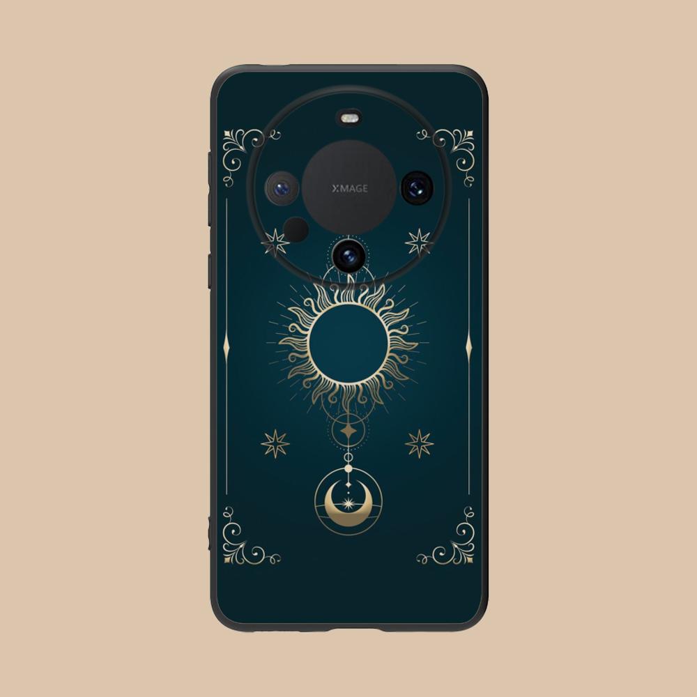 

Sun Moon Mobile Cell Phone Case for Huawei Mate 60 50 40 30 20 10 Pro Plus Lite E 5G Colorful Printing Cover Cover Pretty Luxury Huawei Mate 10 Lite