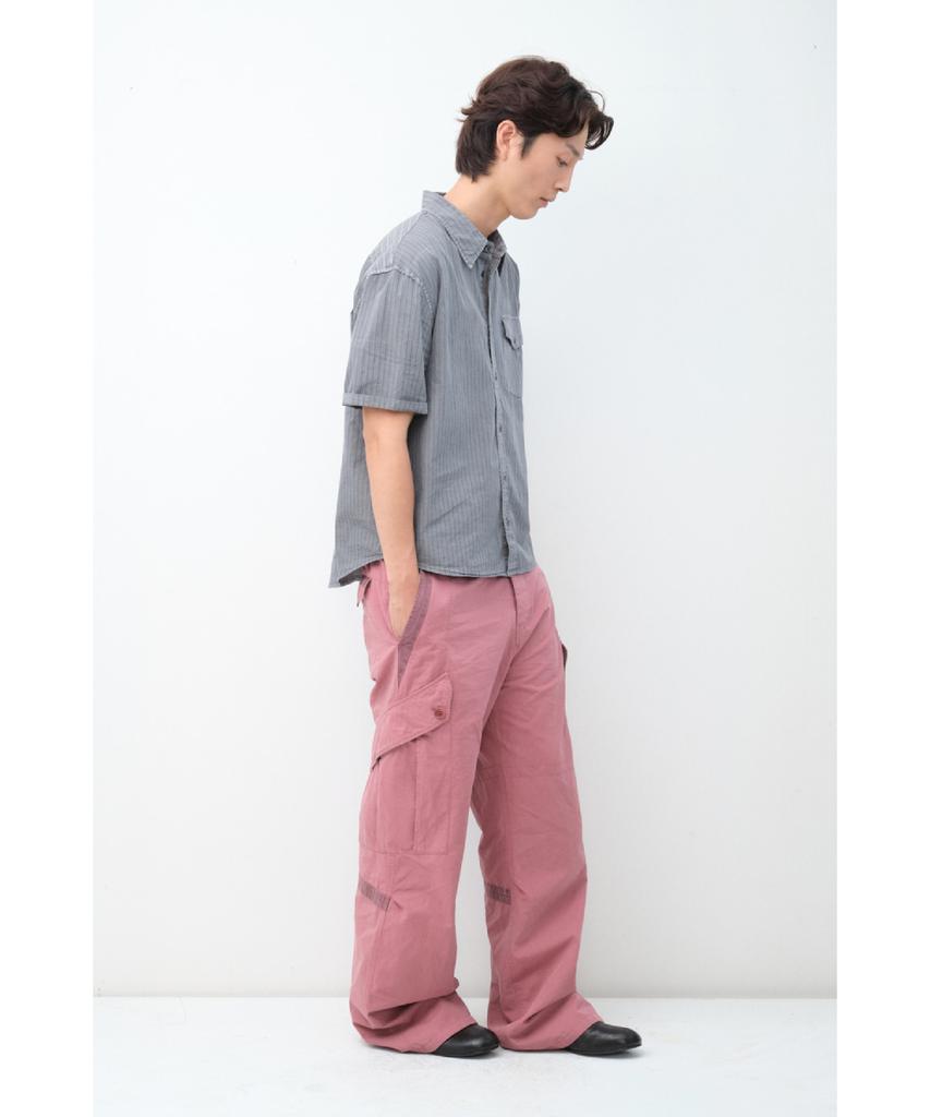 Haechinglum Curved Cargo Pants Pink