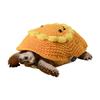 Schildkrötenpullover Sonnenblumendesign Warmes Strickkostüm Mit Verstellbarem Elastikband Haustierkostüm Pullover Für Kleintier Winter