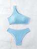 High-Waisted Split Fashion Bikini - 2025 European/American Design with Special Fabric