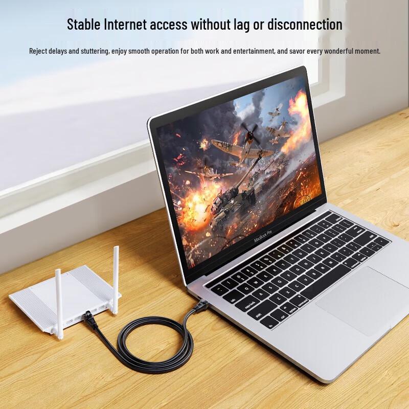CHOSEAL Cat6 Shielded Ethernet Patch Cable