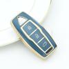 3/4 Botton Tpu Car Key Case Cover For Mitsubishi Outlander  Auto Smart Remote Shell Fob Holder Keyless Protector Accessories