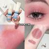 Shimmer Glitter Liquid Eyeshadow Brighten Lying Silkworm Highlighter Non Smudging Makeup