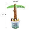 Easy To Carry Inflatable PVC Coconuts Tree Featuring Large Ice Storage For Outdoor And Pool Parties