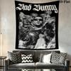 Bad Bunny Star Wall Hanging Printed Fabric Blanket Decorative Tapestries for Bedroom Living Room Home Decor