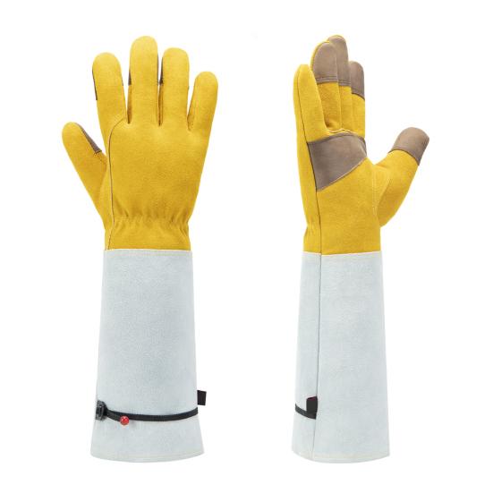 Lange Gartenschutzhandschuhe Arbeitsschutzhandschuhe Stichfeste Verlängerte Handschuhe Schützt die Handgelenke