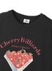 SUNDAY FRUIT MARKET Cherry Billiards Tee Black