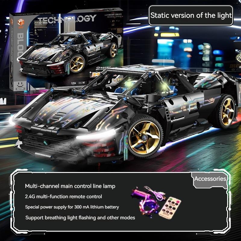 Technical Building Blocks 1400PCS Model Racing Sport Car City Mechanical Speed Vehicle Supercar Brick Puzzle Toys Kid Adult Gift