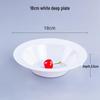 Thickened Transparent PS Plastic Plates - Crystal Butterfly Design for Steak, Fruit & More