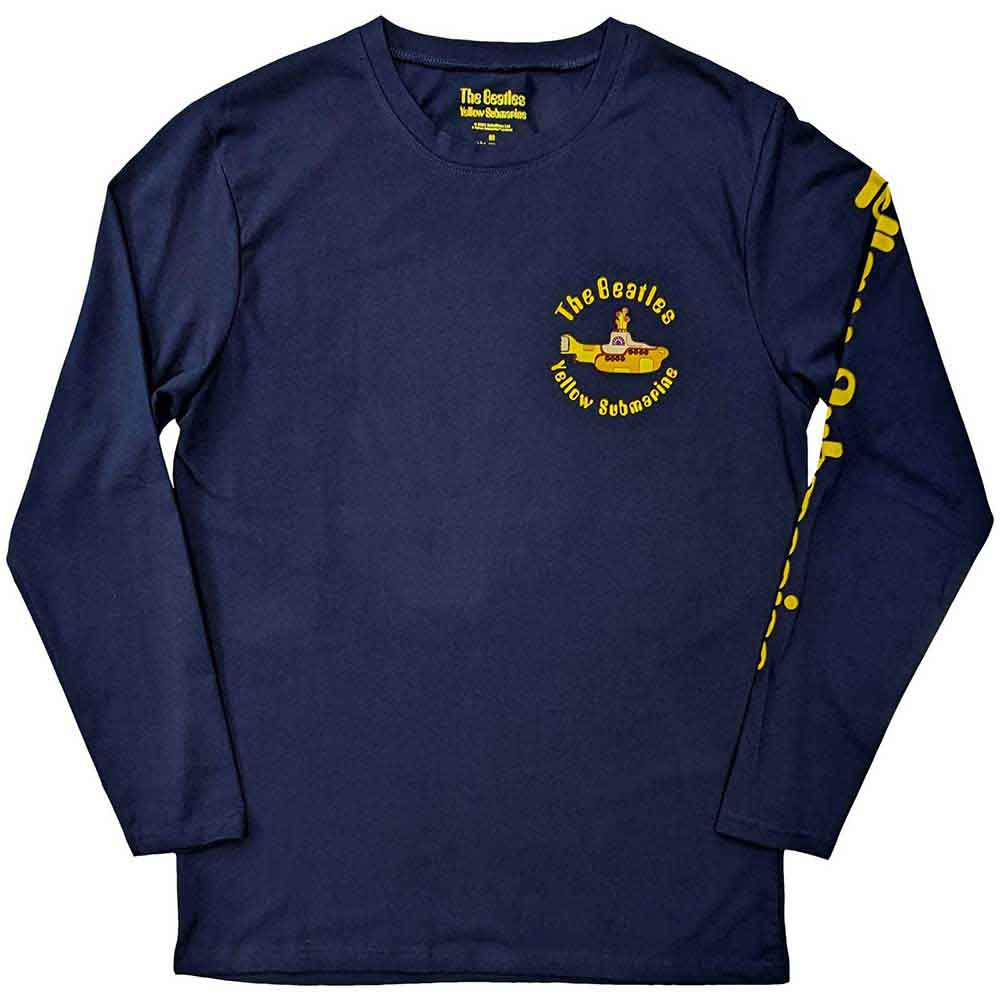 The Beatles Unisex Adult Yellow Submarine Band Cotton T-Shirt