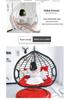 Double Wicker Hanging Basket Chair: Indoor/Outdoor Bird's Nest Swing Chair for Balcony & Leisure