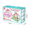 Baby Fitness Playpen Set: Early Education Toys with Ocean Balls & Crawling Mat for 0-3 Years.